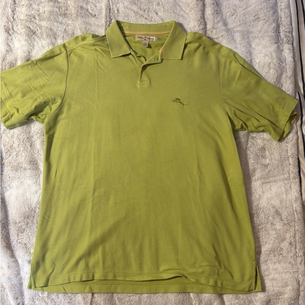 Tommy Bahama Lime Green Polo Shirt